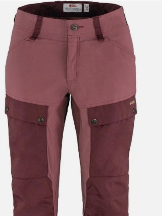 Fjallraven Pants - WOMENS FJALLRAVEN KEB TROUSERS CURVED FIT SIZE US 6 32 INSEAM PORT PURPLE